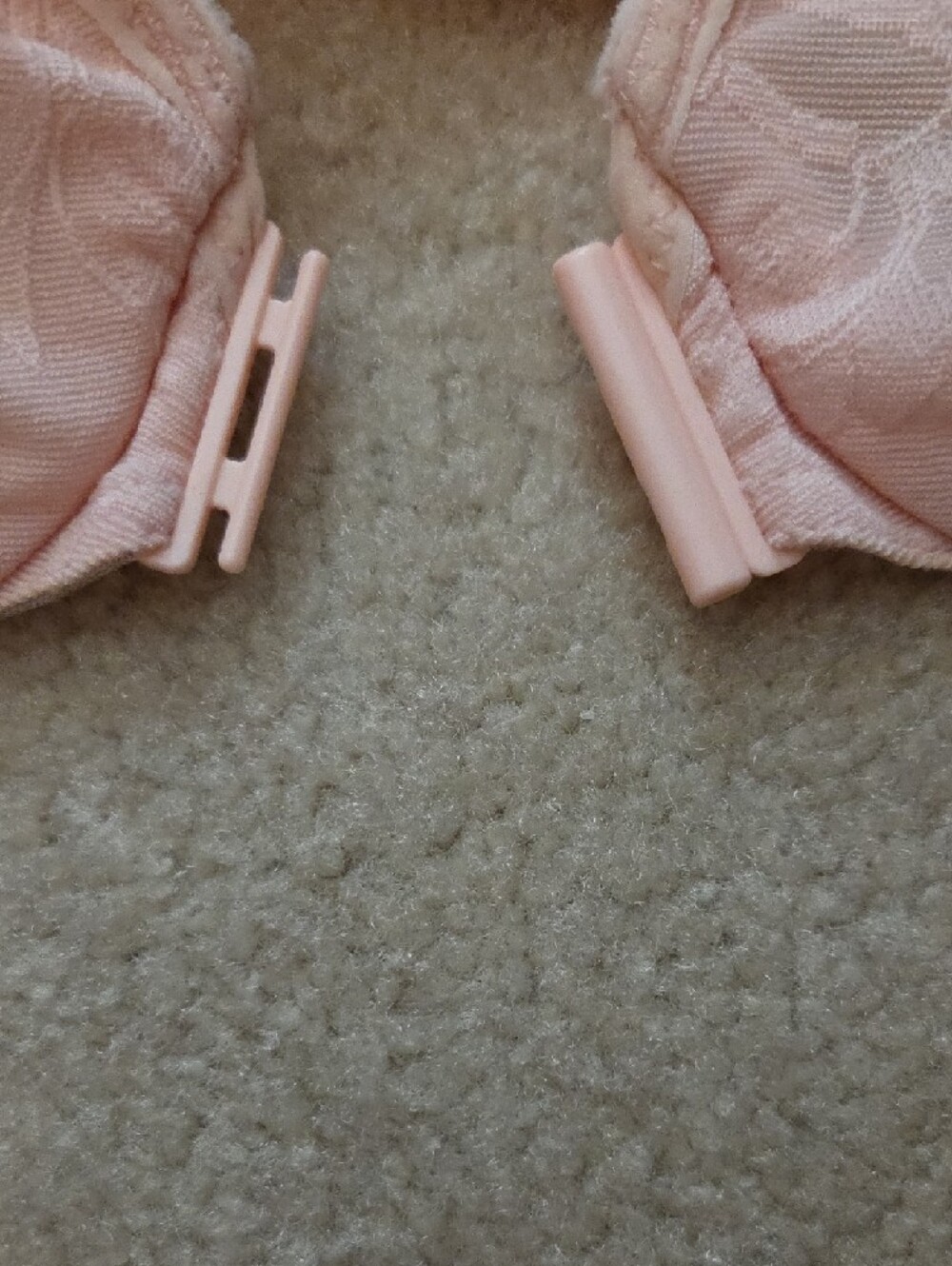 Breezies Lace Front-Closure Comfort Bras in Pink, Beige, Taupe - Picture 4 of 6
